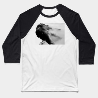 Forest Raven Baseball T-Shirt